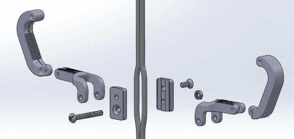 spring-loaded camming device (Friends), associated with inventor Ray Jardine