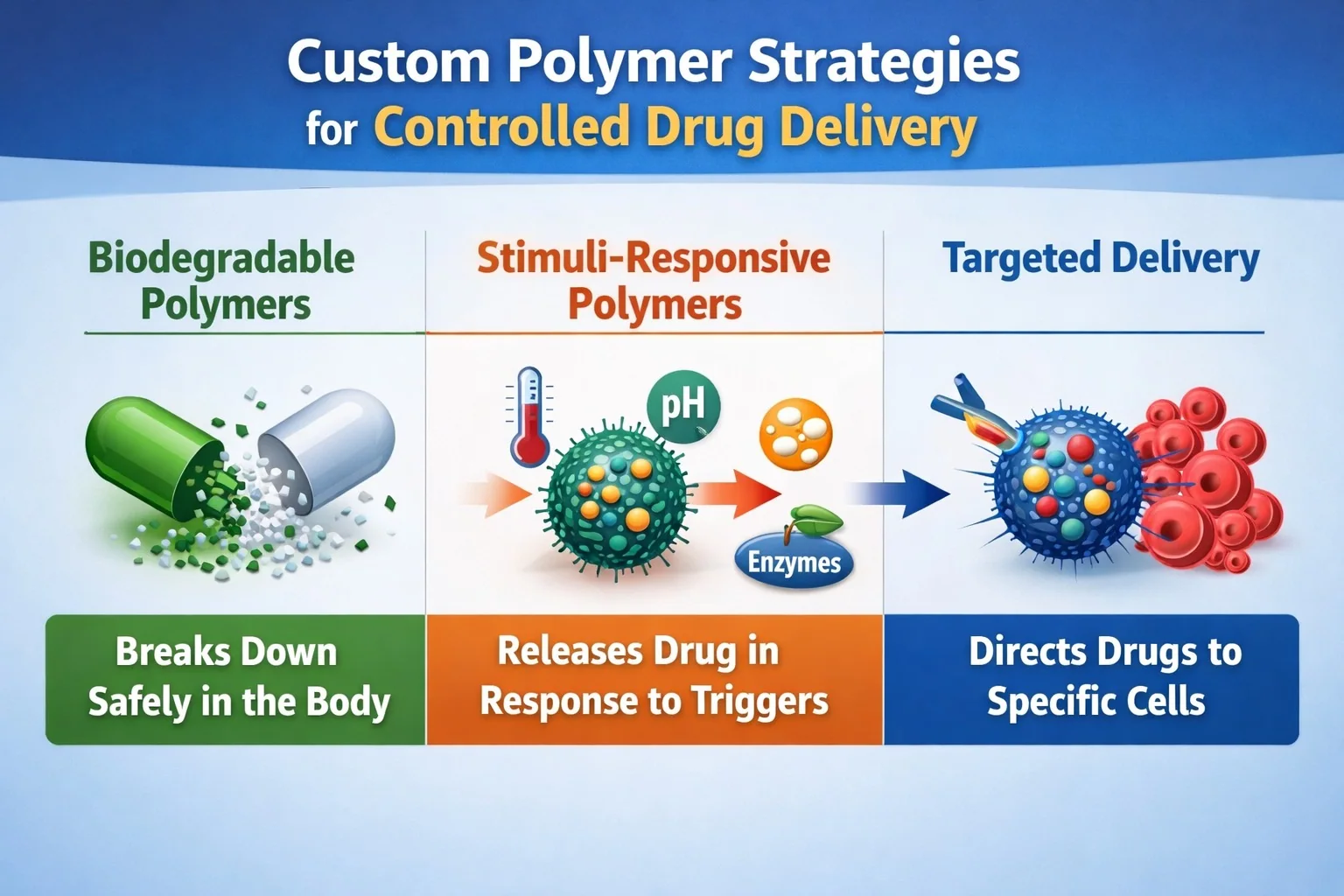 Polymer controlled drug-delivery system, associated with inventor Robert S. Langer