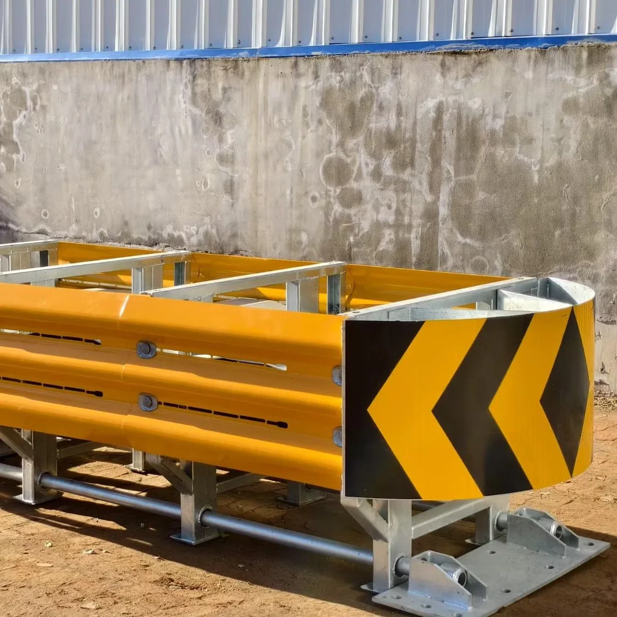 Midwest Guardrail System, SAFER Barrier, and Delta crash cushion, associated with inventor Ronald K. Faller