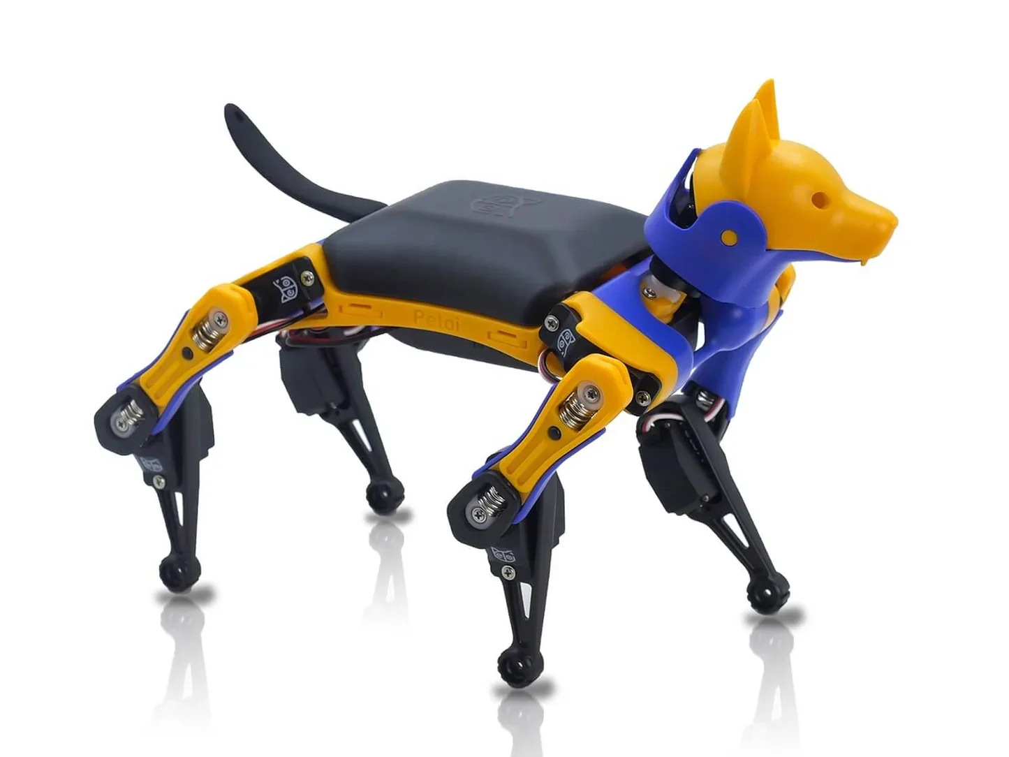 Petoi Bittle programmable quadruped robot dog, associated with inventor Rongzhong Li