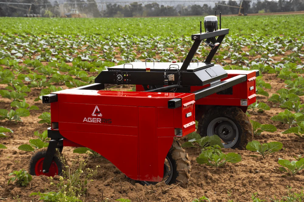Digital Farmhand and SwagBot agricultural robots, associated with inventor Salah Sukkarieh