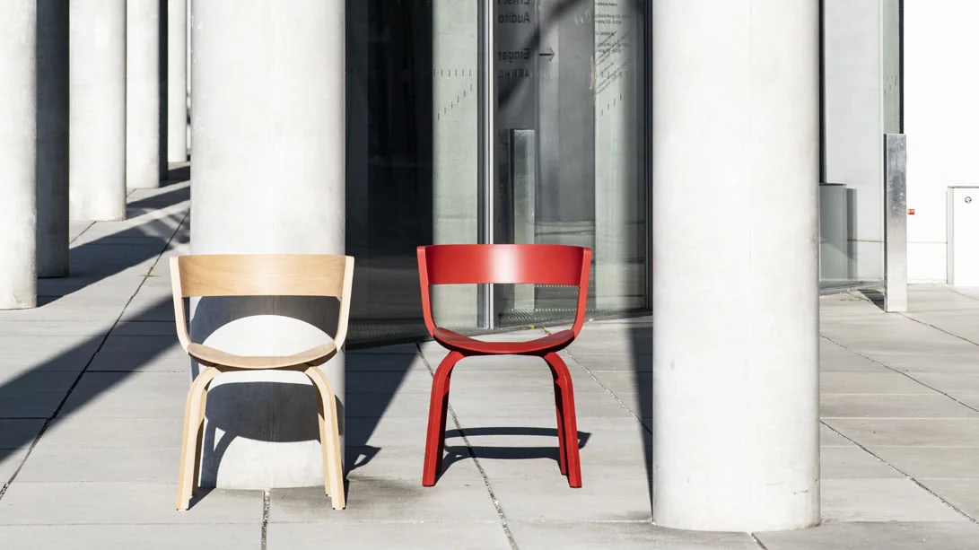 Thonet 404 chair, associated with inventor Stefan Diez