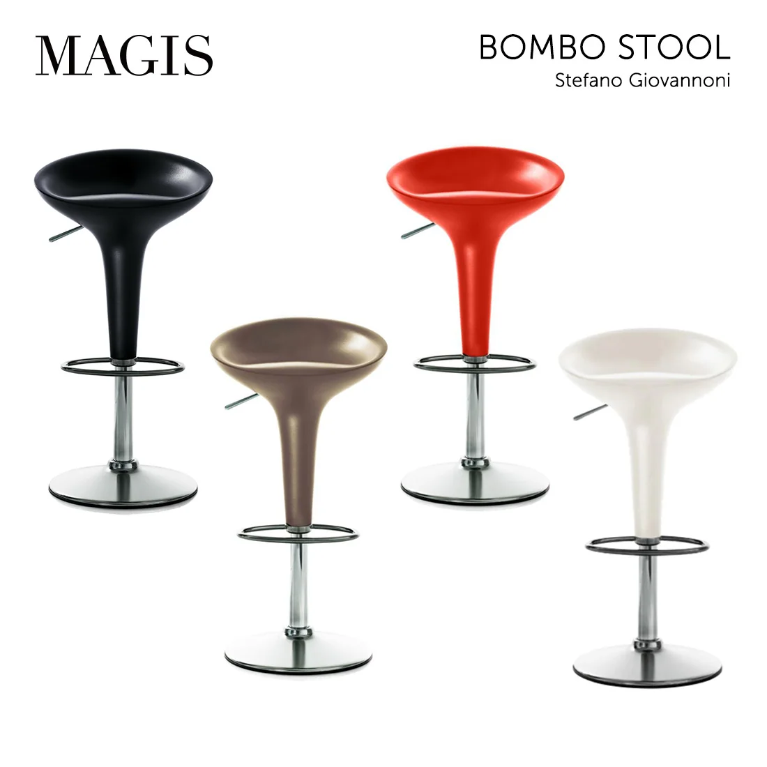 Magis Bombo stool, associated with inventor Stefano Giovannoni