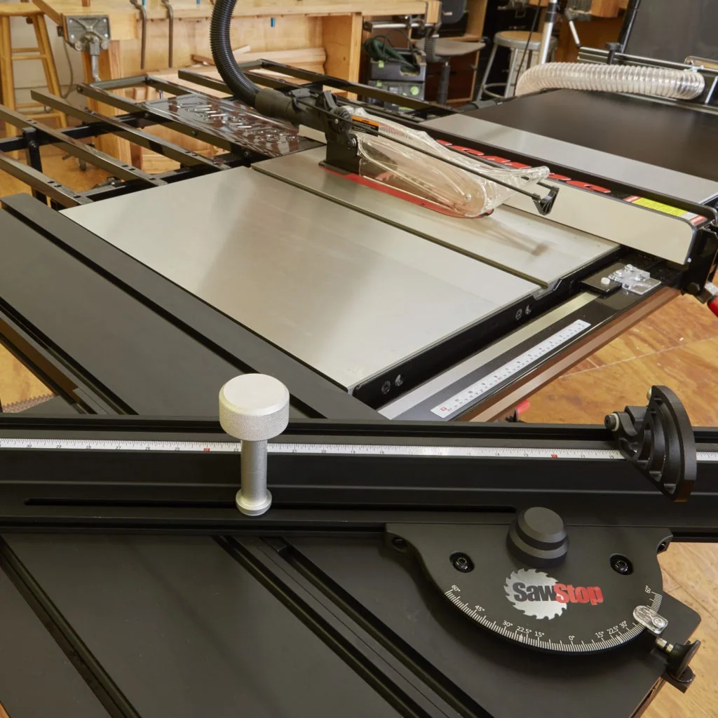 SawStop flesh-detection table-saw brake, associated with inventor Stephen Gass