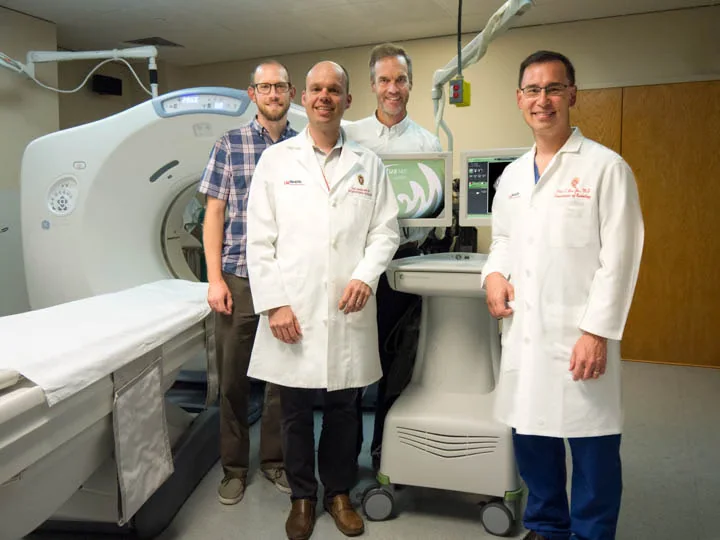 Microwave-tumor-ablation antenna and imaging systems, associated with inventor Susan C. Hagness