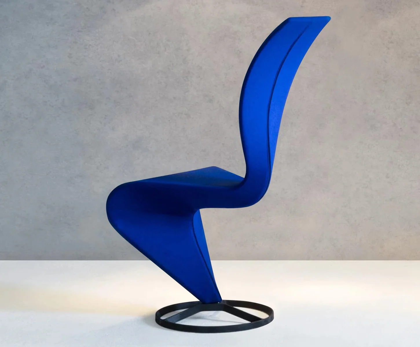 S Chair, associated with inventor Tom Dixon