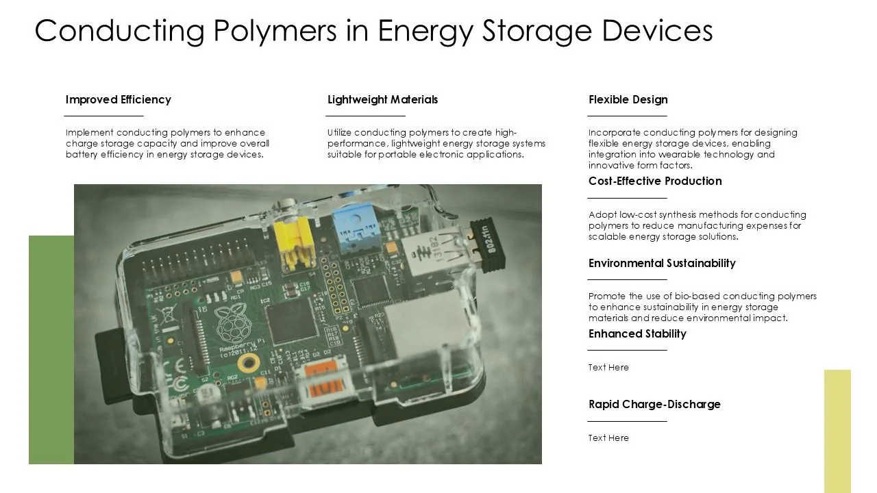Conducting-polymer materials for electronic and energy-storage devices, associated with inventor Tze-Chiang Chung