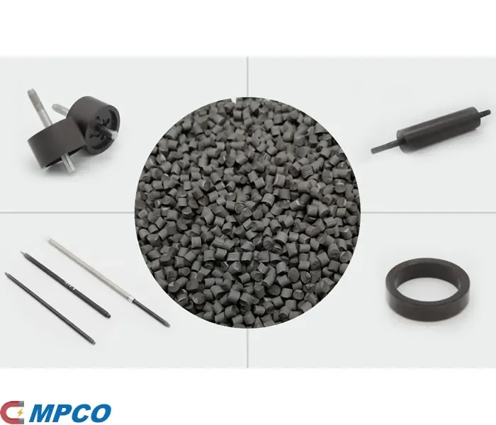 Microwave magnetic components and ferrite-ceramic materials, associated with inventor Vincent G. Harris