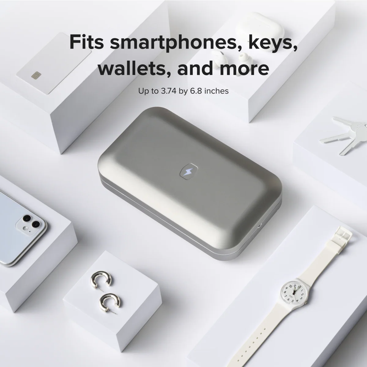 PhoneSoap UV-C phone sanitizer and charger, associated with inventor Wes LaPorte