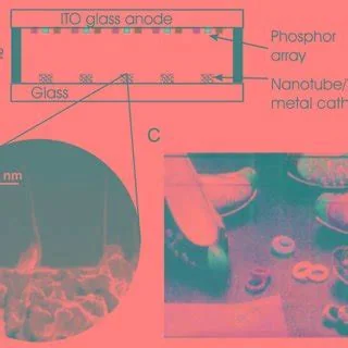 Carbon-nanotube flat-panel display and nanoelectronic devices, associated with inventor Wonbong Choi