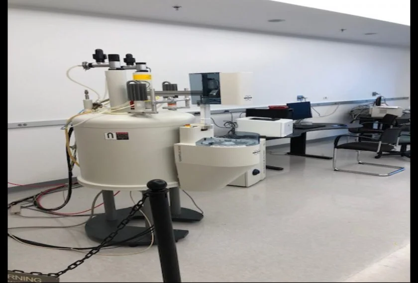 Nuclear-magnetic-resonance instruments, associated with inventor Yiqiao Song