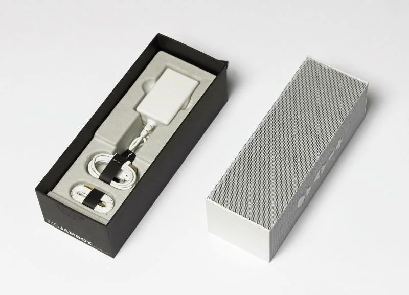 Jawbone Jambox wireless speaker, associated with inventor Yves Béhar