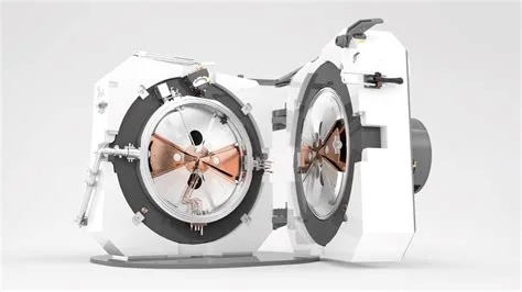 Compact proton-therapy cyclotron, associated with inventor Yves Jongen